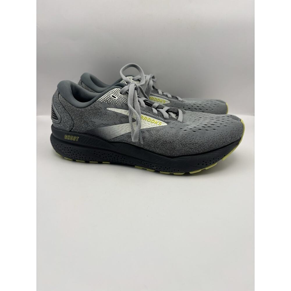 Brooks Ghost 16 Grey Sneakers Men Size 7.5 2E